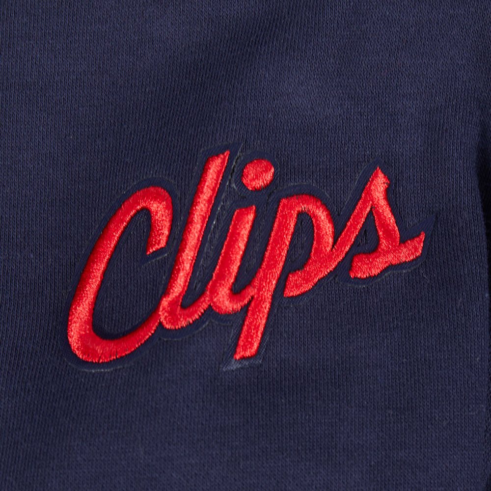 SUDADERA CON CIERRE NBA LOS ANGELES CLIPPERS CLASSIC ESSENTIALS PARA NIÑA JUNIOR
