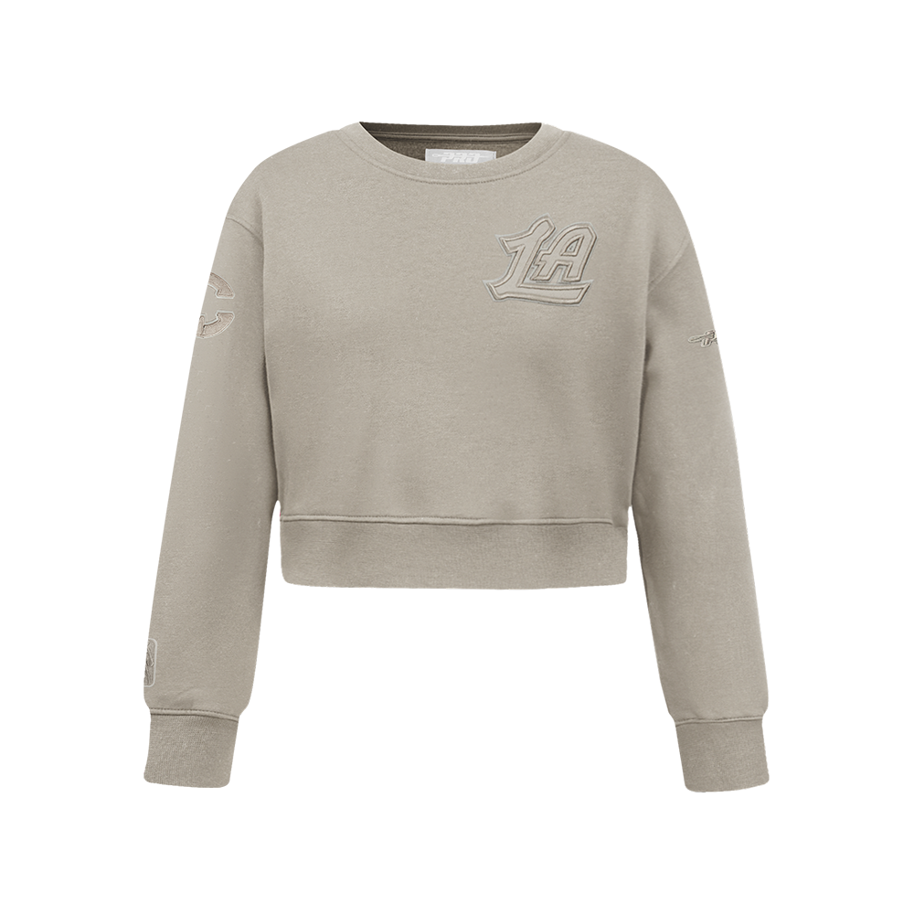 SUDADERA DE CUELLO REDONDO NBA LOS ANGELES CLIPPERS NEUTRAL PARA NIÑA JUNIOR