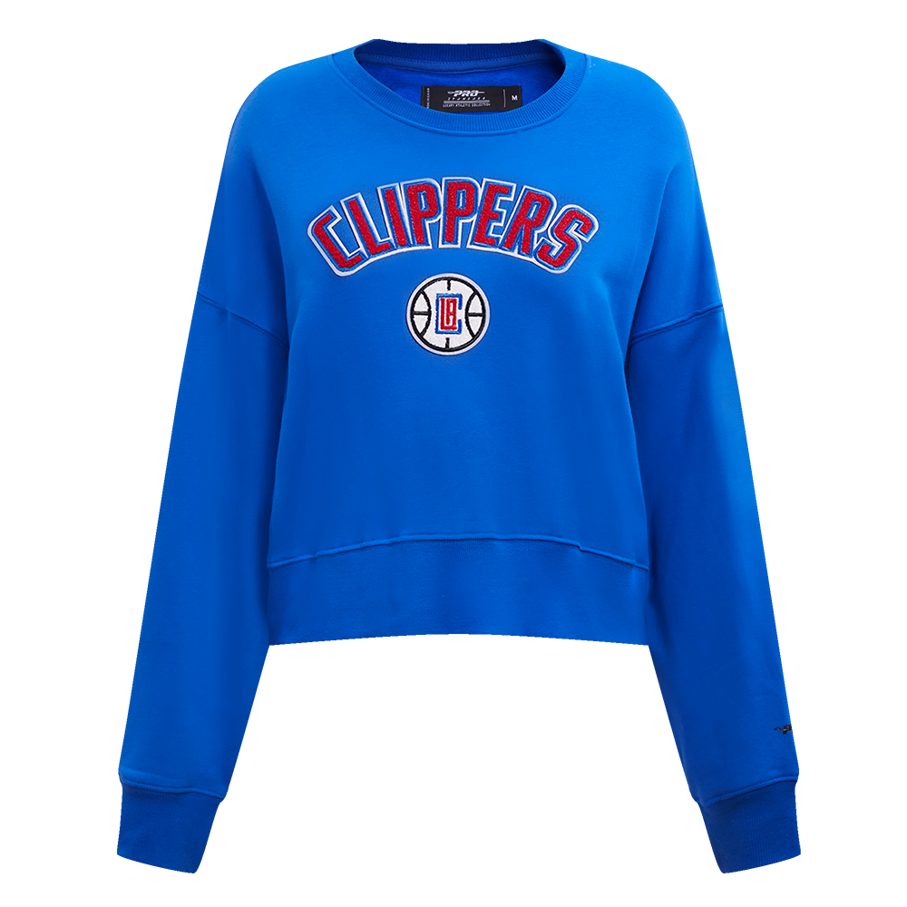 SUDADERA DE CUELLO REDONDO NBA LOS ANGELES CLIPPERS CLASSIC ESSENTIALS PARA MUJER