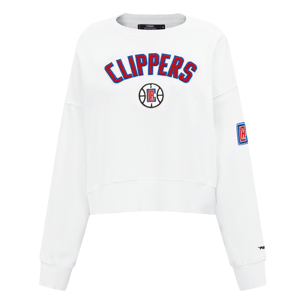 SUDADERA DE CUELLO REDONDO NBA LOS ANGELES CLIPPERS CLASSIC ESSENTIALS PARA MUJER