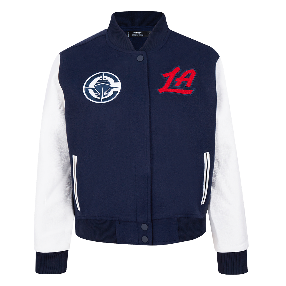 CHAMARRA UNIVERSITARIA NBA LOS ANGELES CLIPPERS CLASSIC CHENILLE PARA MUJER