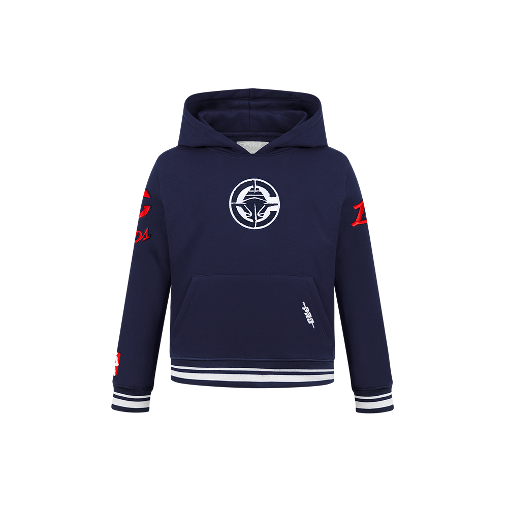 SUDADERA CON GORRO NBA LOS ANGELES CLIPPERS RETRO CLASSICS PARA NIÑO