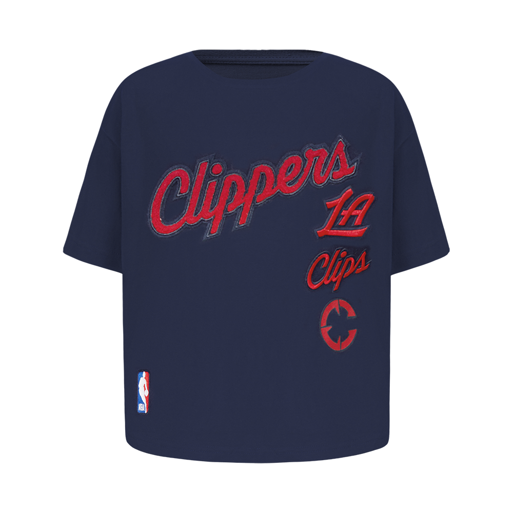 PLAYERA NBA LOS ANGELES CLIPPERS RETRO CLASSICS PARA NIÑA