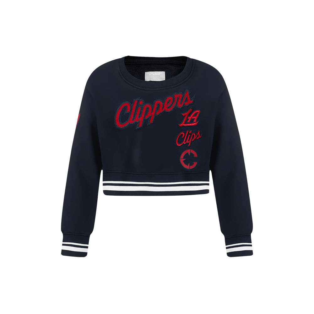 SUDADERA DE CUELLO REDONDO NBA LOS ANGELES CLIPPERS RETRO CLASSICS PARA NIÑA