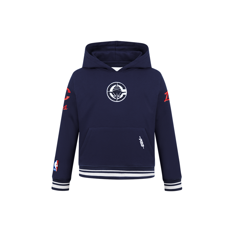 SUDADERA CON GORRO NBA LOS ANGELES CLIPPERS RETRO CLASSICS PARA BEBÉ NIÑO