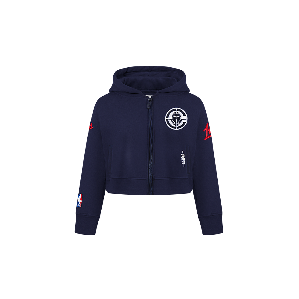 SUDADERA CON CIERRE NBA LOS ANGELES CLIPPERS CLASSIC ESSENTIALS PARA BEBÉ NIÑA