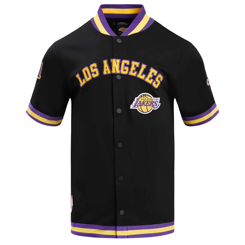 SOBRECAMISA DE MANGA CORTA NBA LOS ANGELES LAKERS CLASSIC CHENILLE