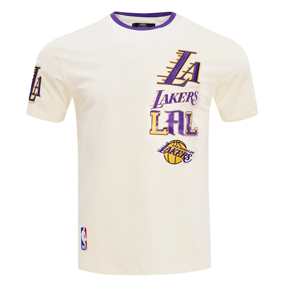 PLAYERA NBA LOS ANGELES LAKERS RETRO CASCADE
