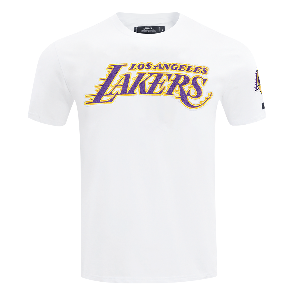 PLAYERA NBA LOS ANGELES LAKERS CLASSIC CHENILLE