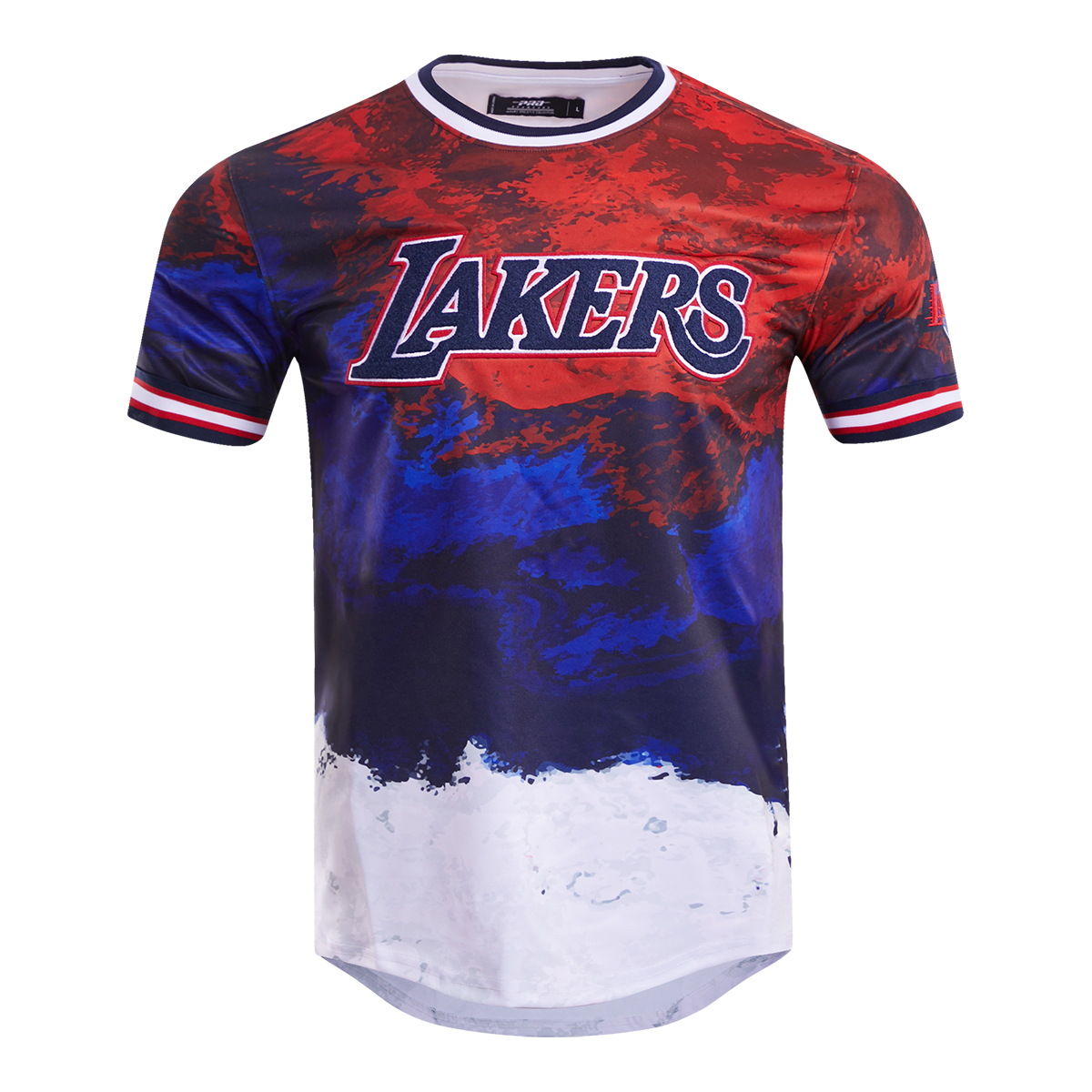 PLAYERA NBA LOS ANGELES LAKERS DIP DYE