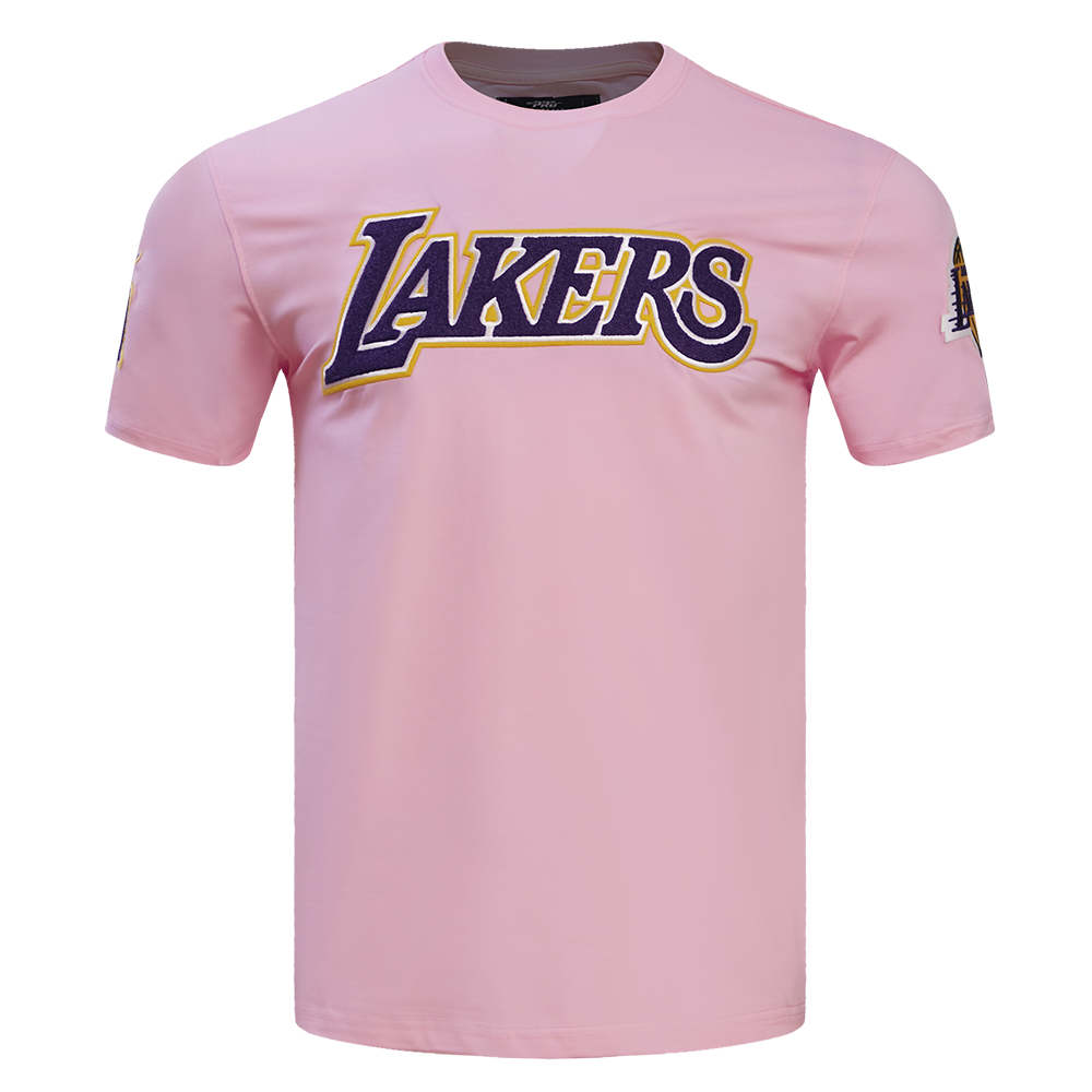 PLAYERA NBA LOS ANGELES LAKERS CLASSIC CHENILLE