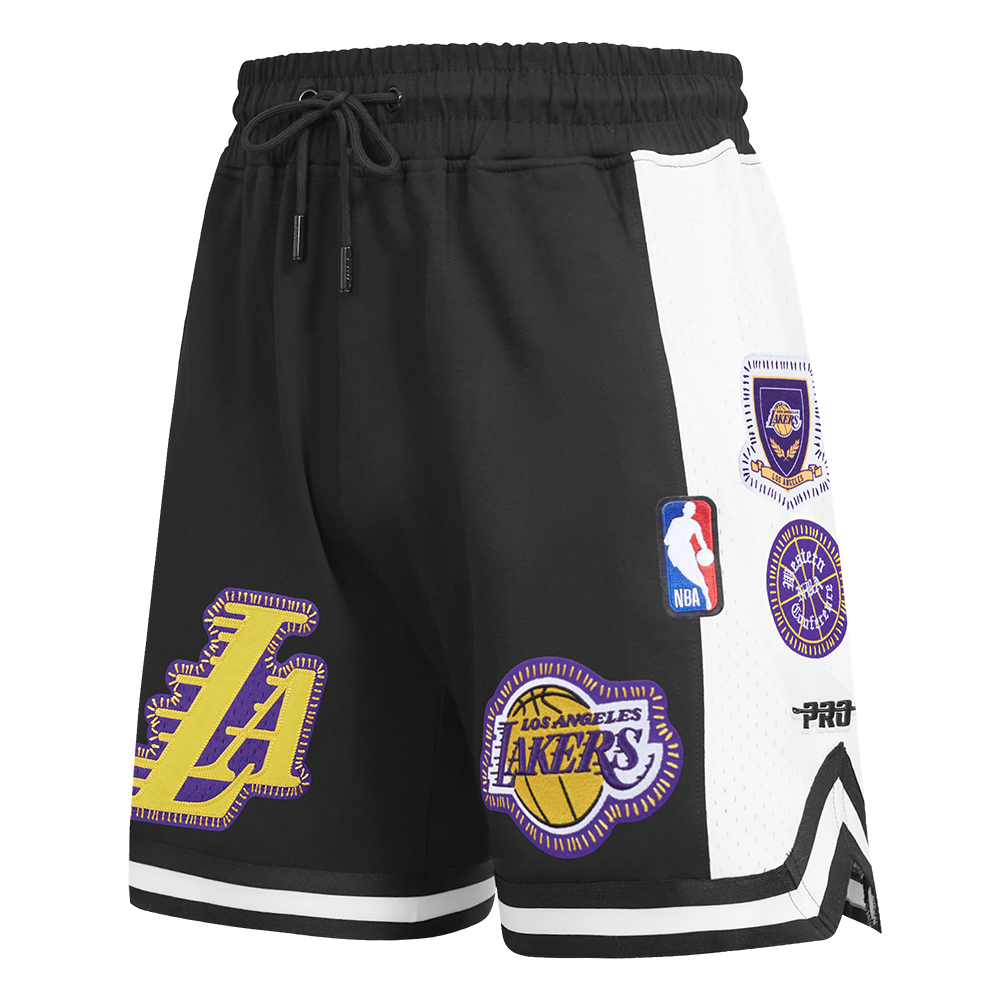 SHORTS DE BASQUETBOL NBA LOS ANGELES LAKERS DIY PICK STITCH