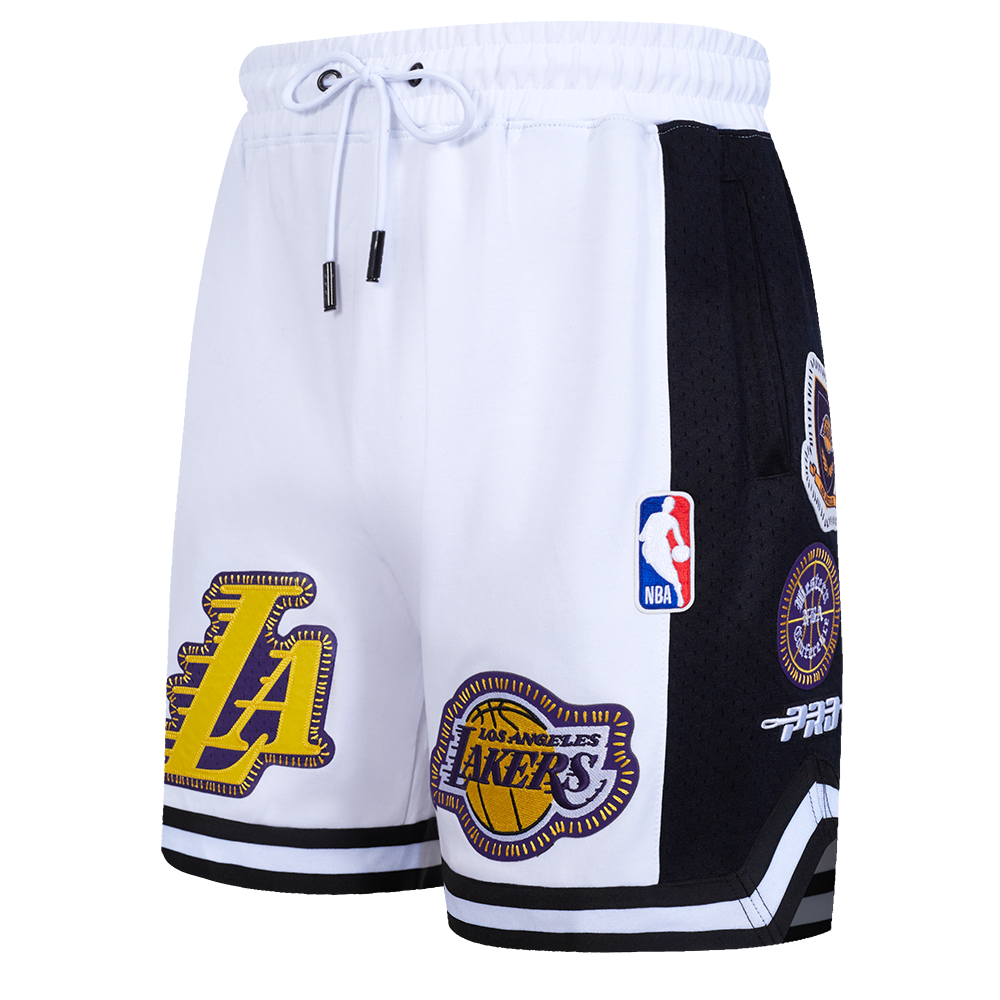 SHORTS DE BASQUETBOL NBA LOS ANGELES LAKERS DIY PICK STITCH