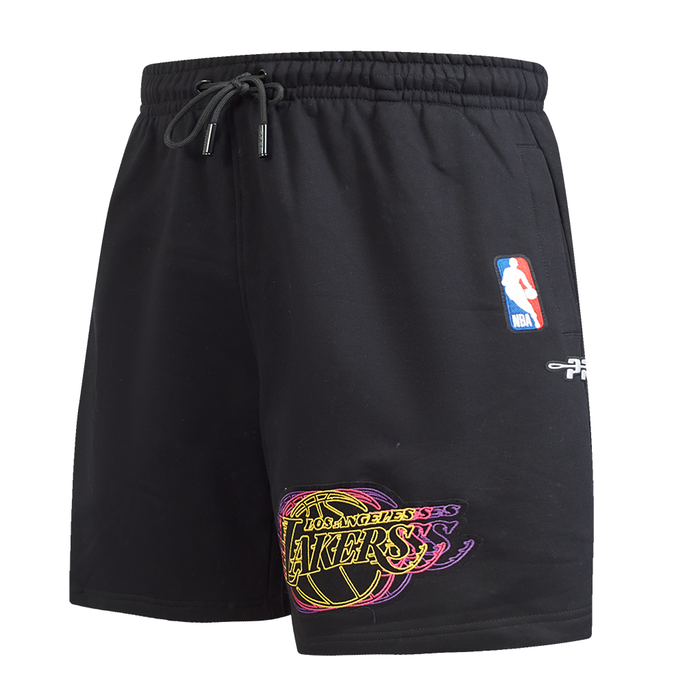 SHORTS DE ALGODÓN NBA LOS ANGELES LAKERS ECHO LOGO