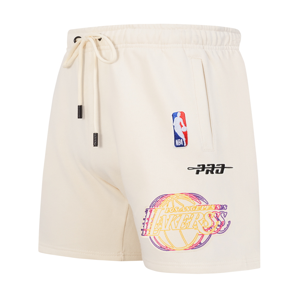 SHORTS DE ALGODÓN NBA LOS ANGELES LAKERS ECHO LOGO