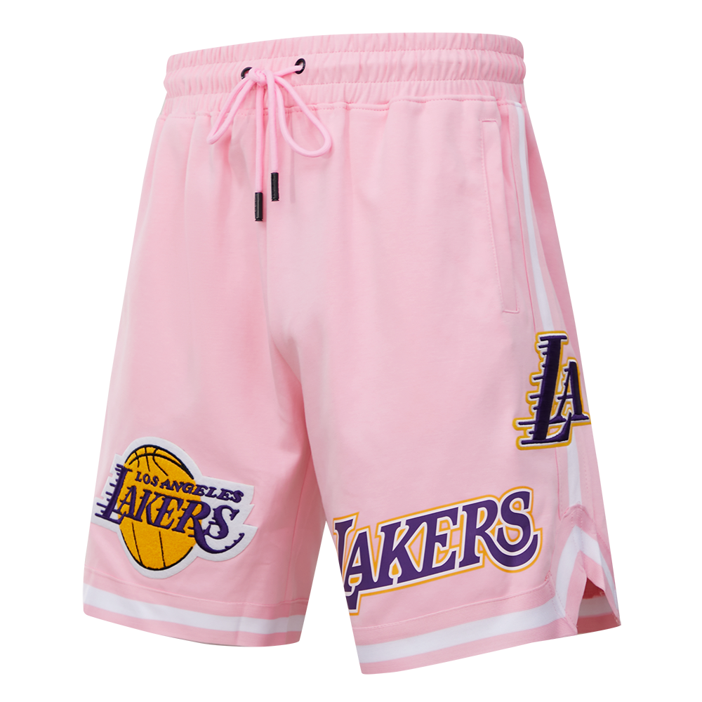 SHORTS DE BASQUETBOL NBA LOS ANGELES LAKERS CLASSIC CHENILLE