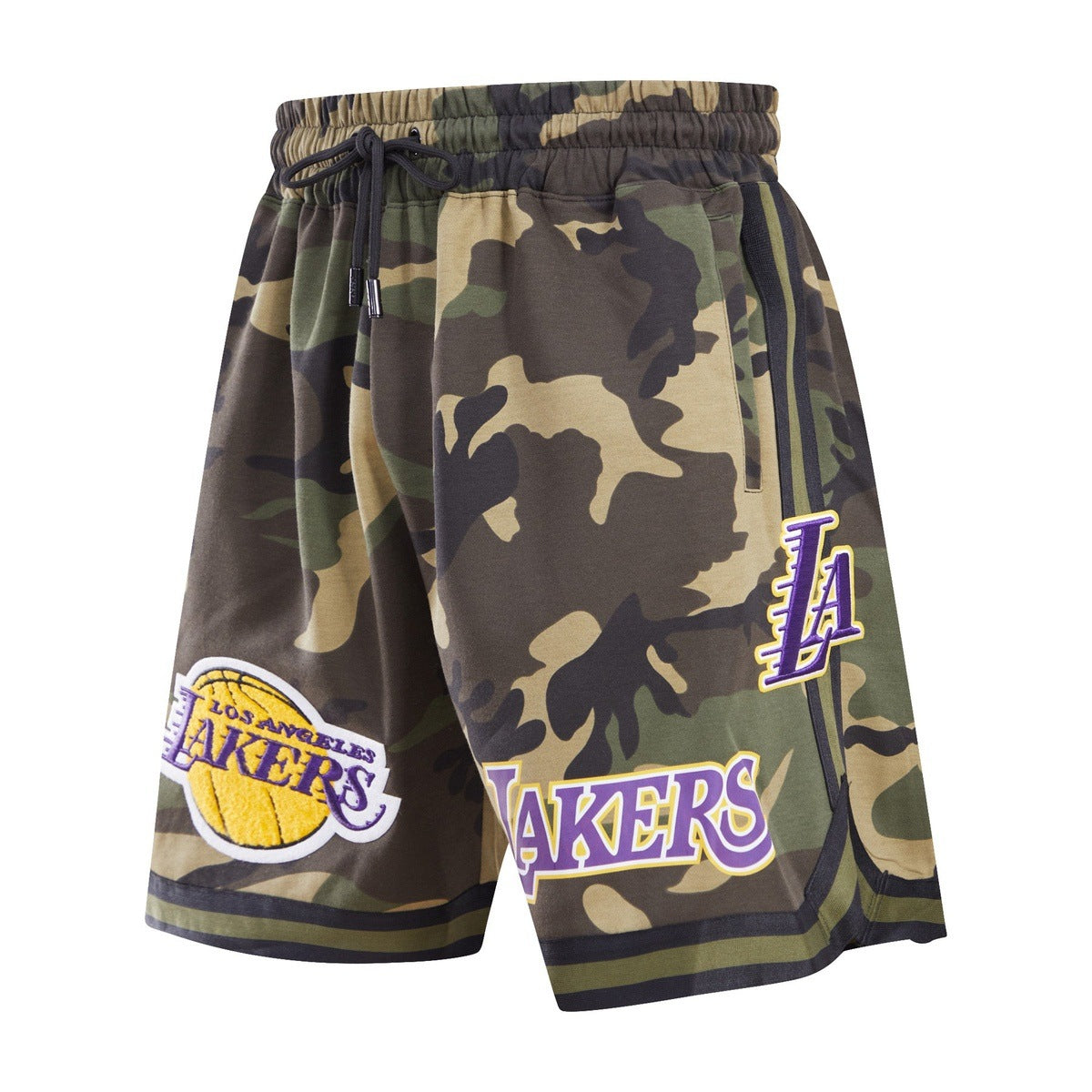 SHORTS DE BASQUETBOL NBA LOS ANGELES LAKERS CAMO