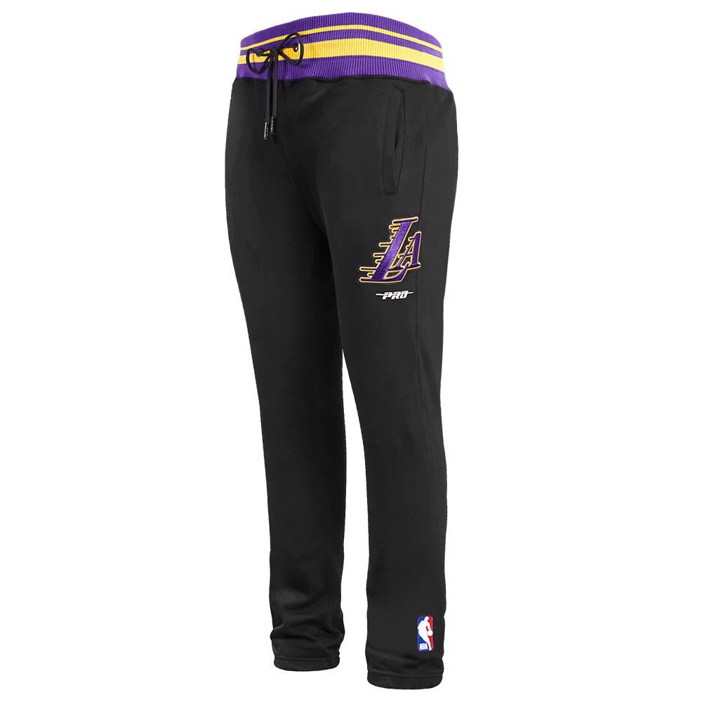PANTS NBA LOS ANGELES LAKERS SCRIPT TAIL