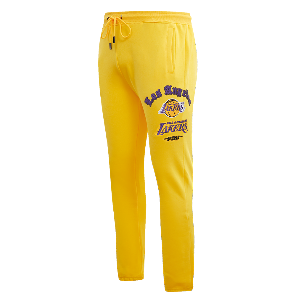 PANTS NBA LOS ANGELES LAKERS OLD ENGLISH