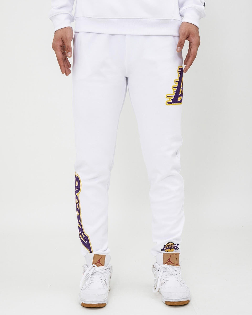 JOGGERS NBA LOS ANGELES LAKERS CLASSIC CHENILLE