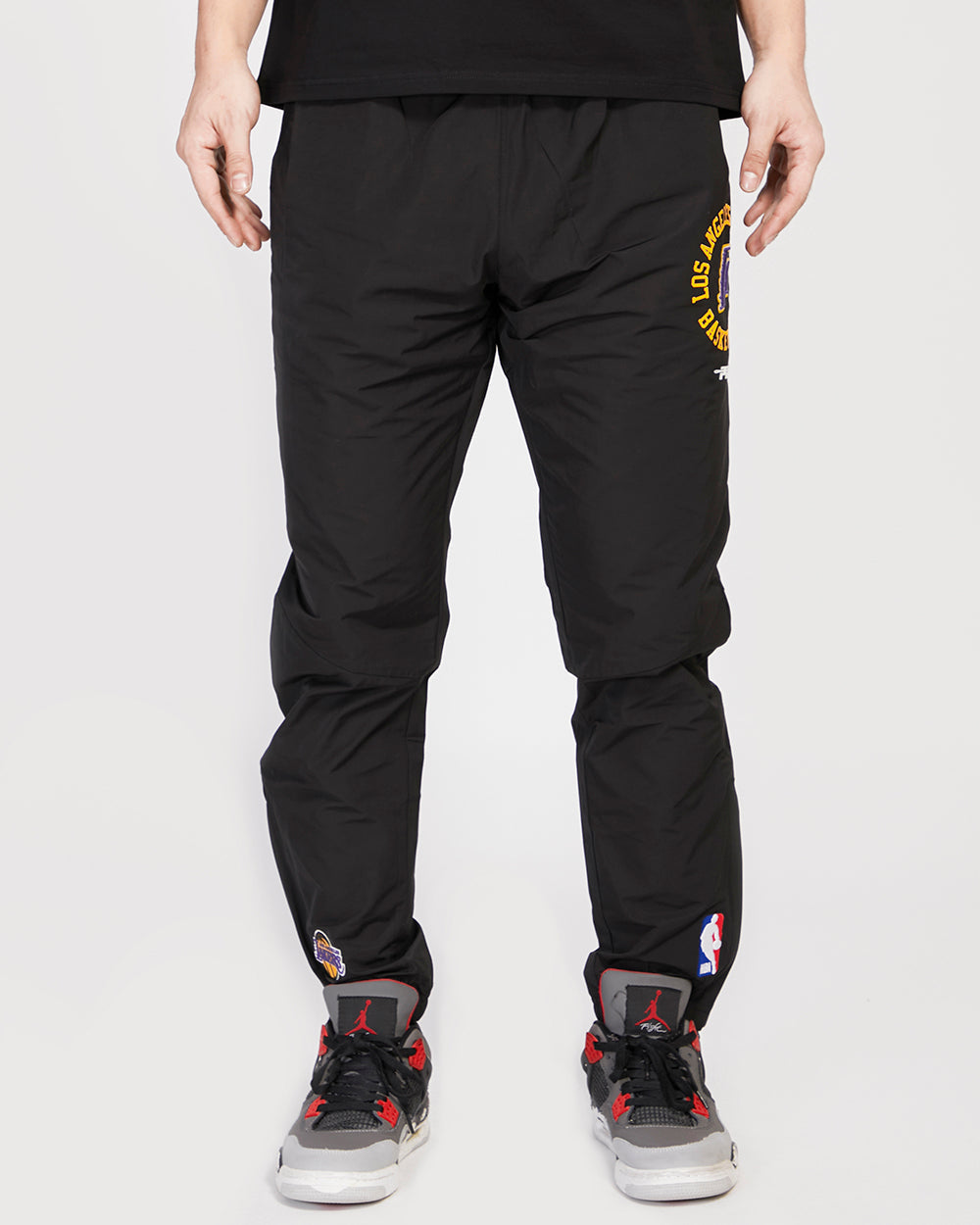 PANTALÓN DE NYLON NBA LOS ANGELES LAKERS HYBRID