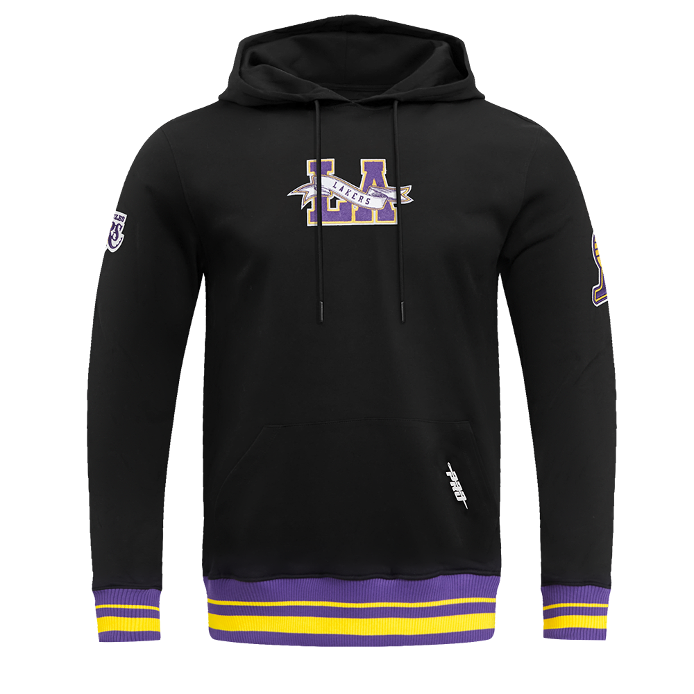 SUDADERA CON GORRO NBA LOS ANGELES LAKERS TEAM PENNANTS