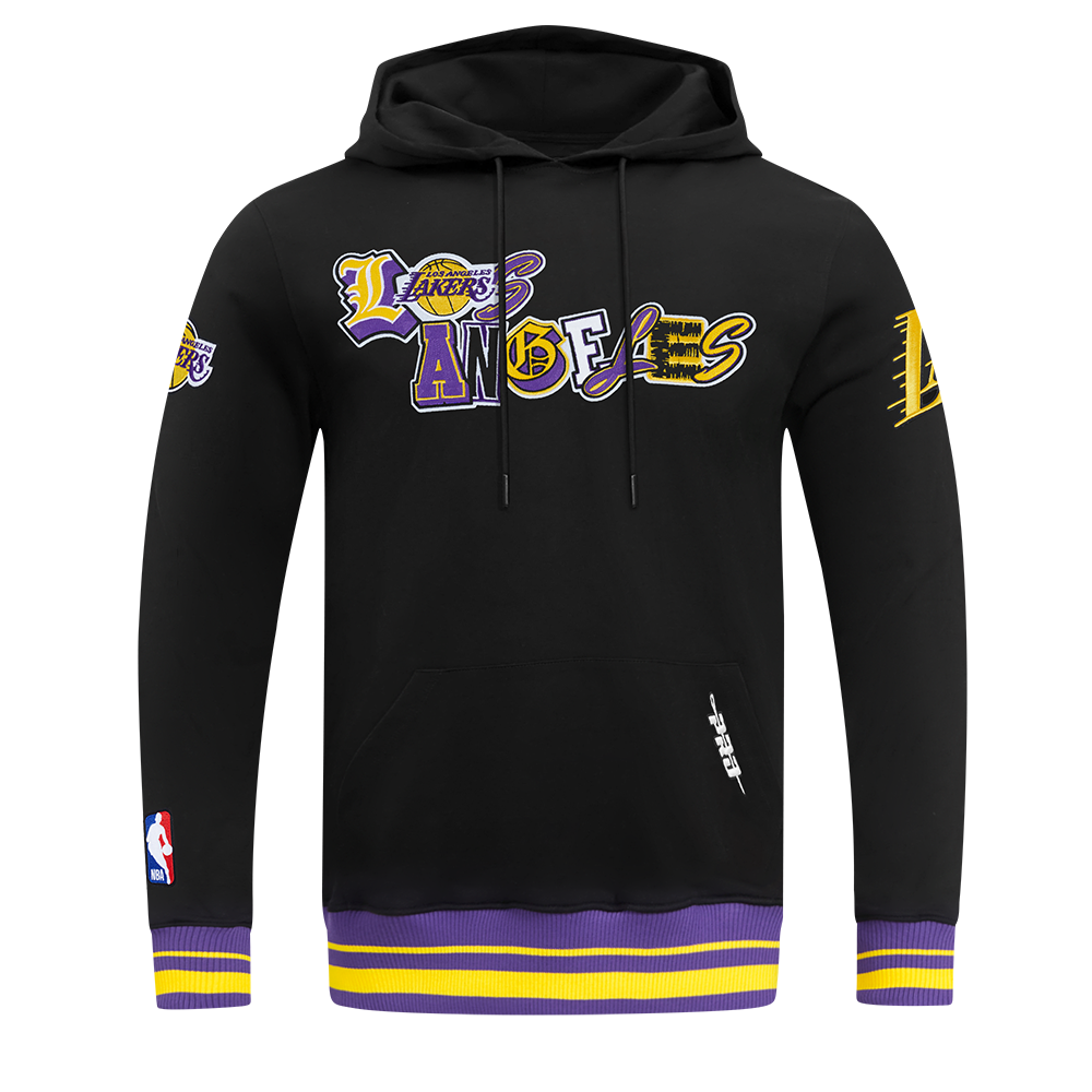 SUDADERA CON GORRO NBA LOS ANGELES LAKERS CITY RANSOM