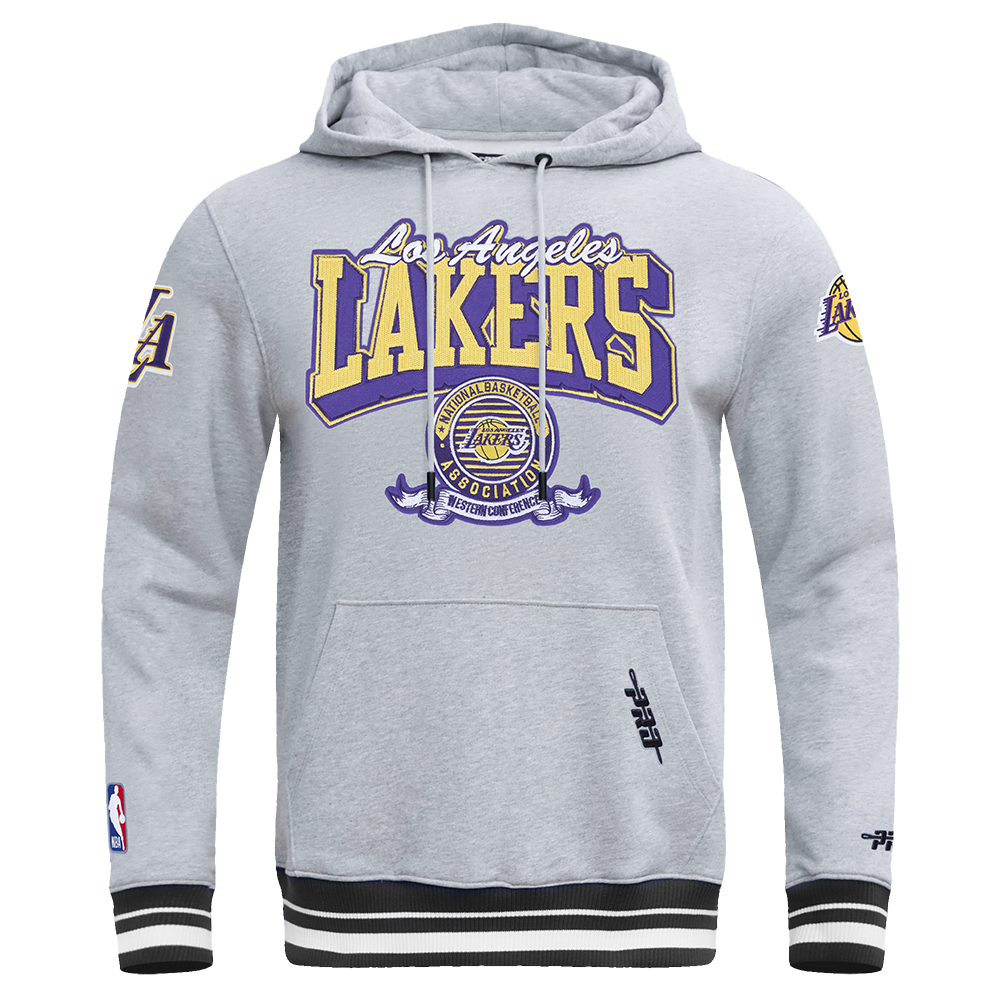 SUDADERA CON GORRO NBA LOS ANGELES LAKERS TEAM BADGE