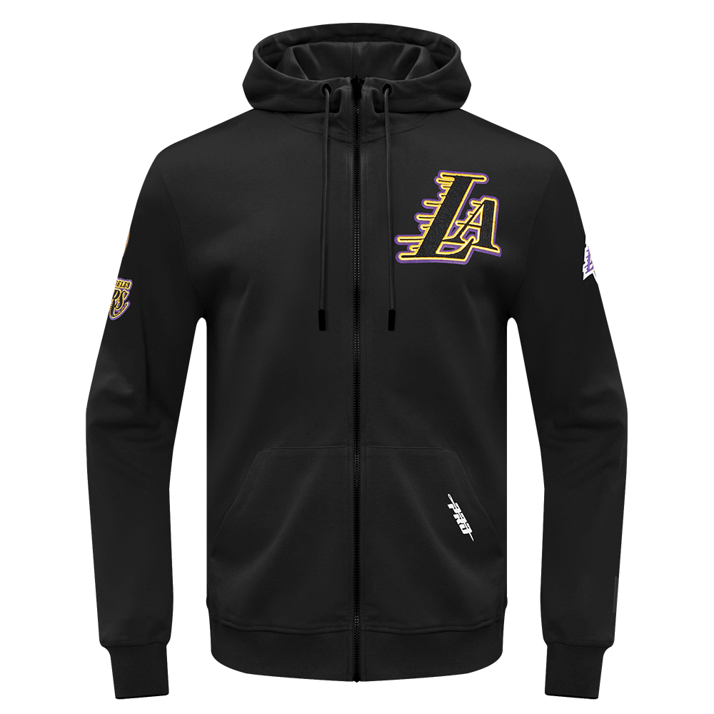 SUDADERA CON CIERRE NBA LOS ANGELES LAKERS CLASSIC CHENILLE