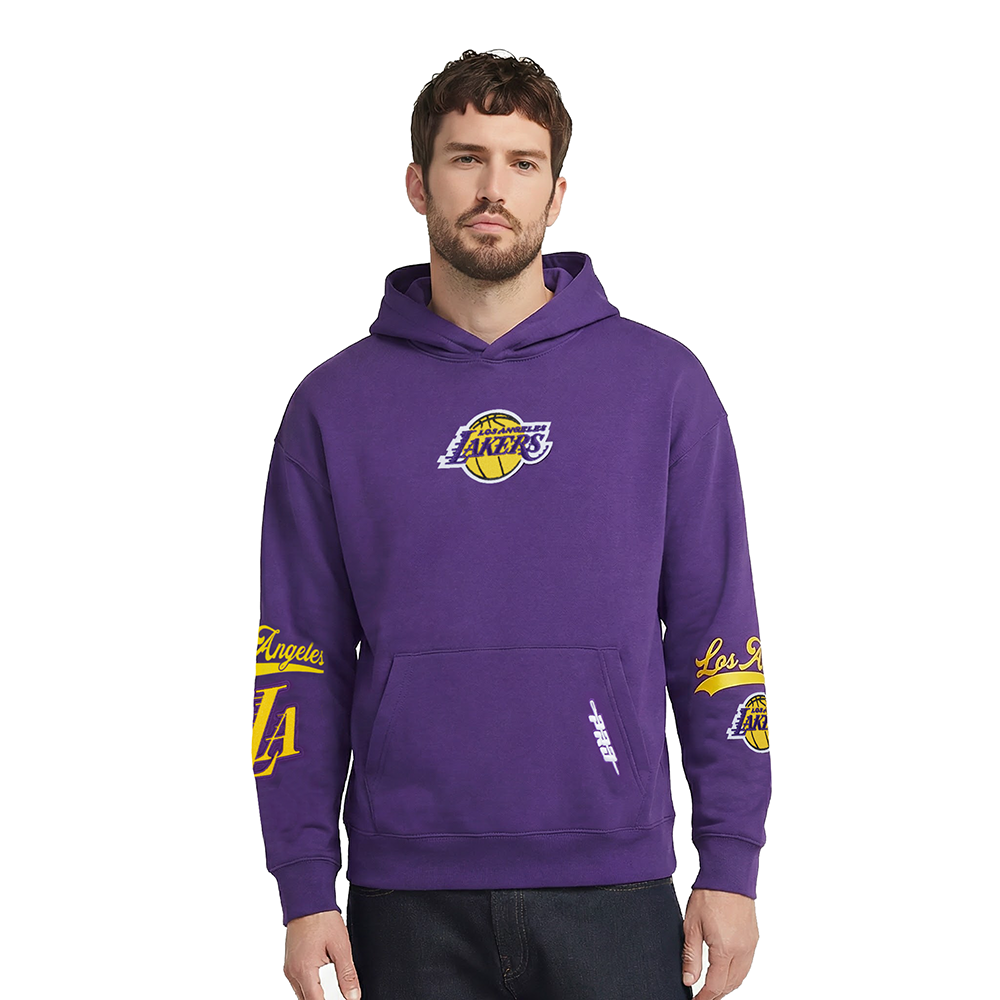 SUDADERA CON GORRO NBA LOS ANGELES LAKERS LIVING LARGE