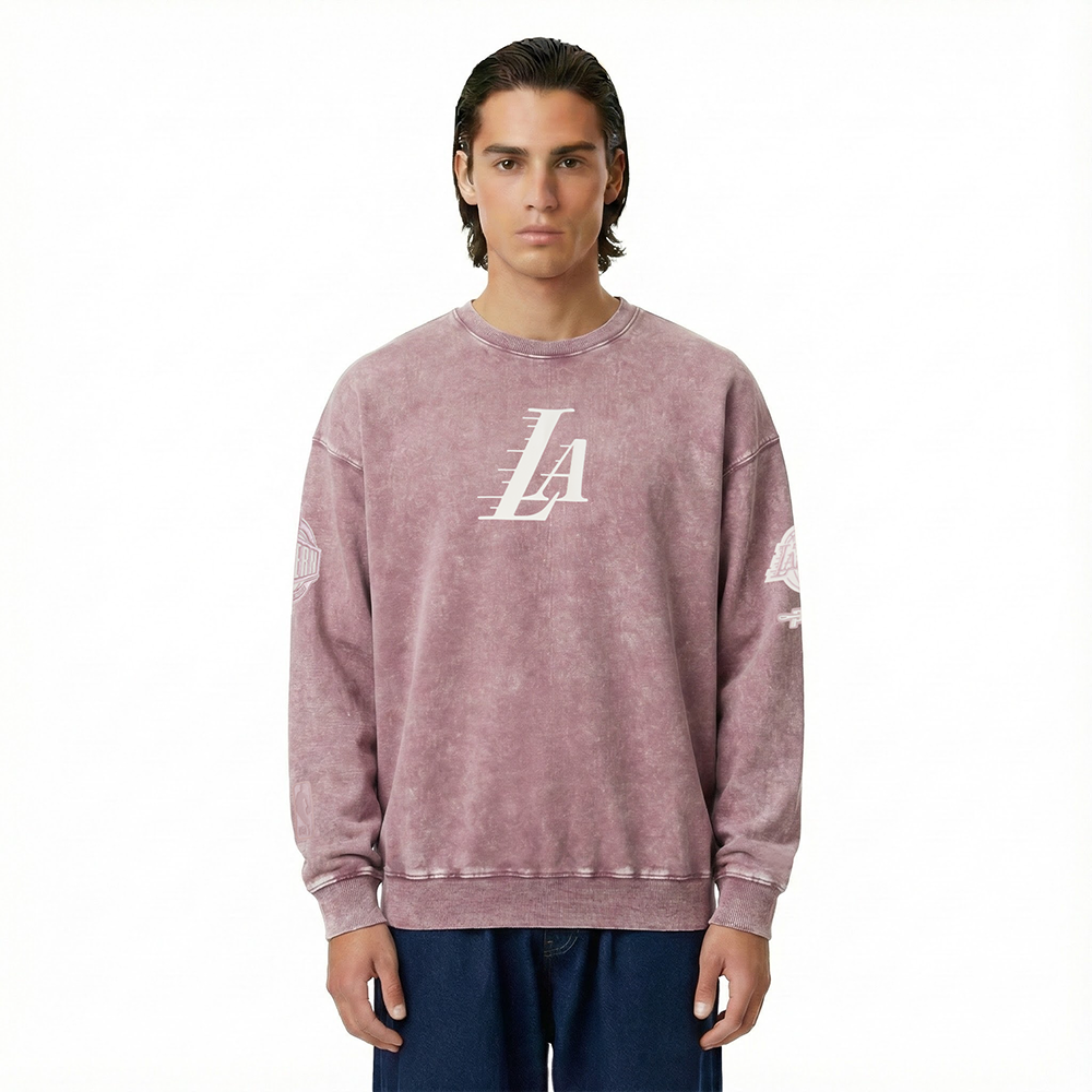 SUDADERA DE CUELLO REDONDO NBA LOS ANGELES LAKERS STREET TEAM