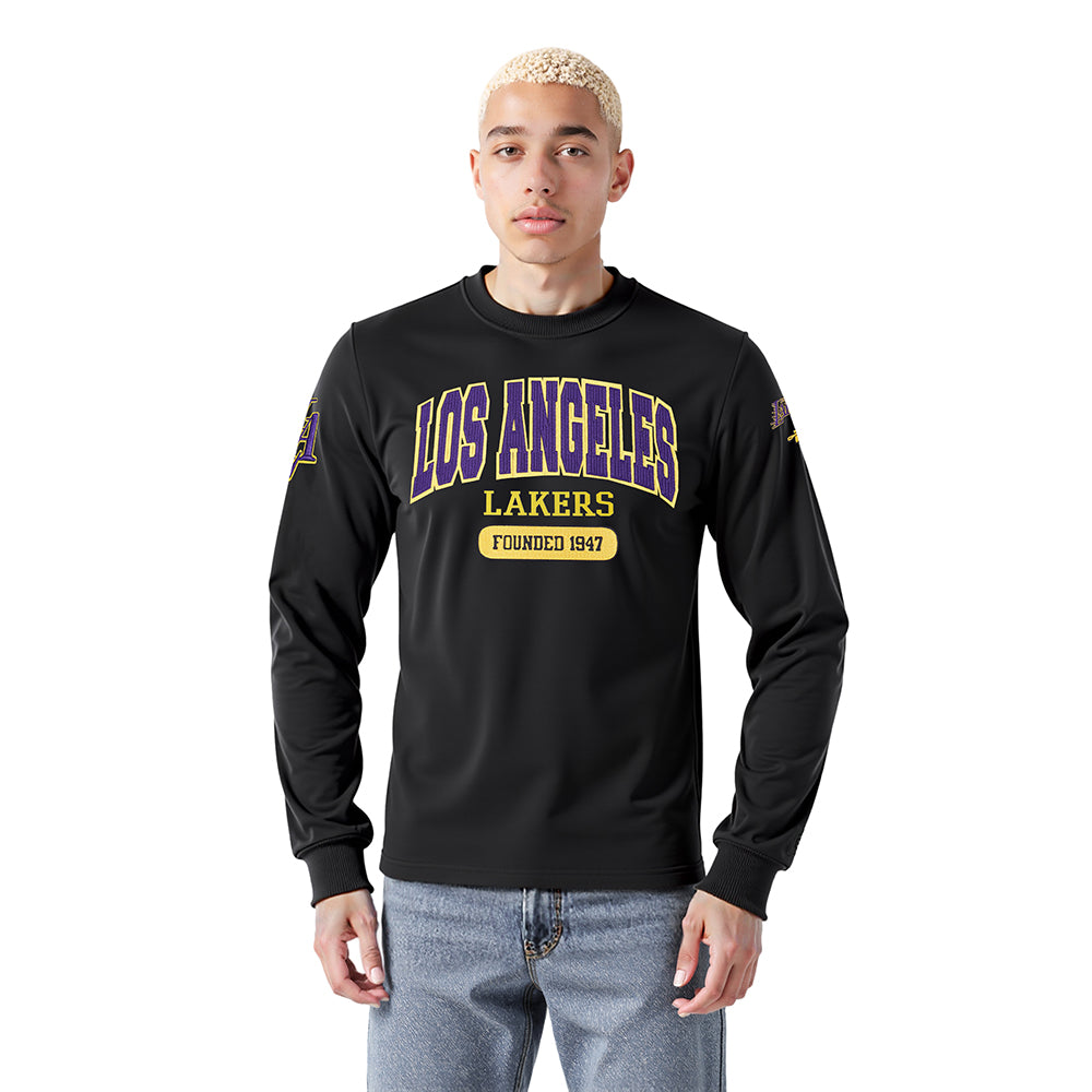 SUDADERA DE CUELLO REDONDO NBA LOS ANGELES LAKERS CITY ARCH