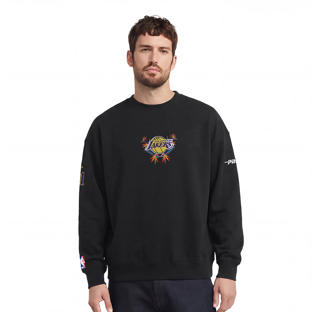 SUDADERA DE CUELLO REDONDO NBA LOS ANGELES LAKERS PARADISE