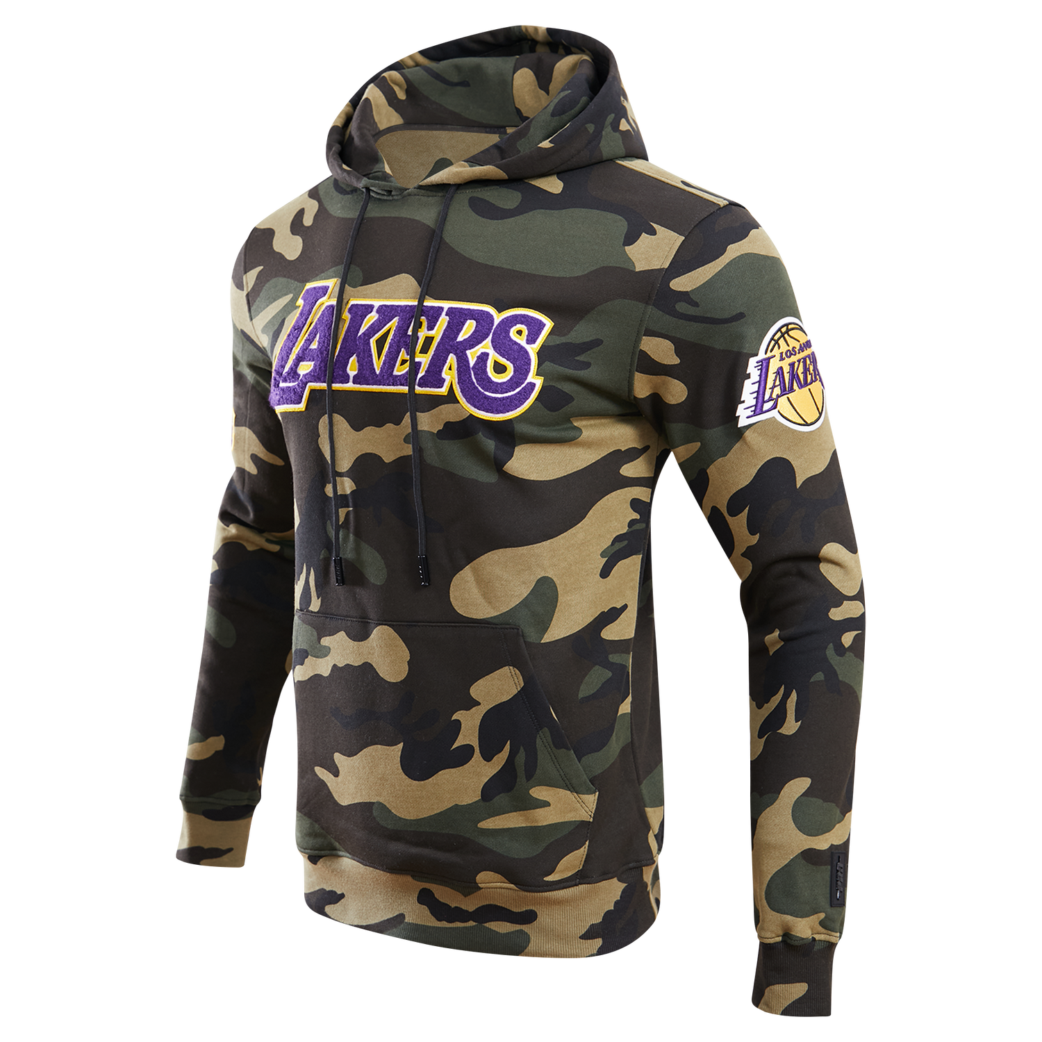 SUDADERA CON GORRO NBA LOS ANGELES LAKERS CAMO