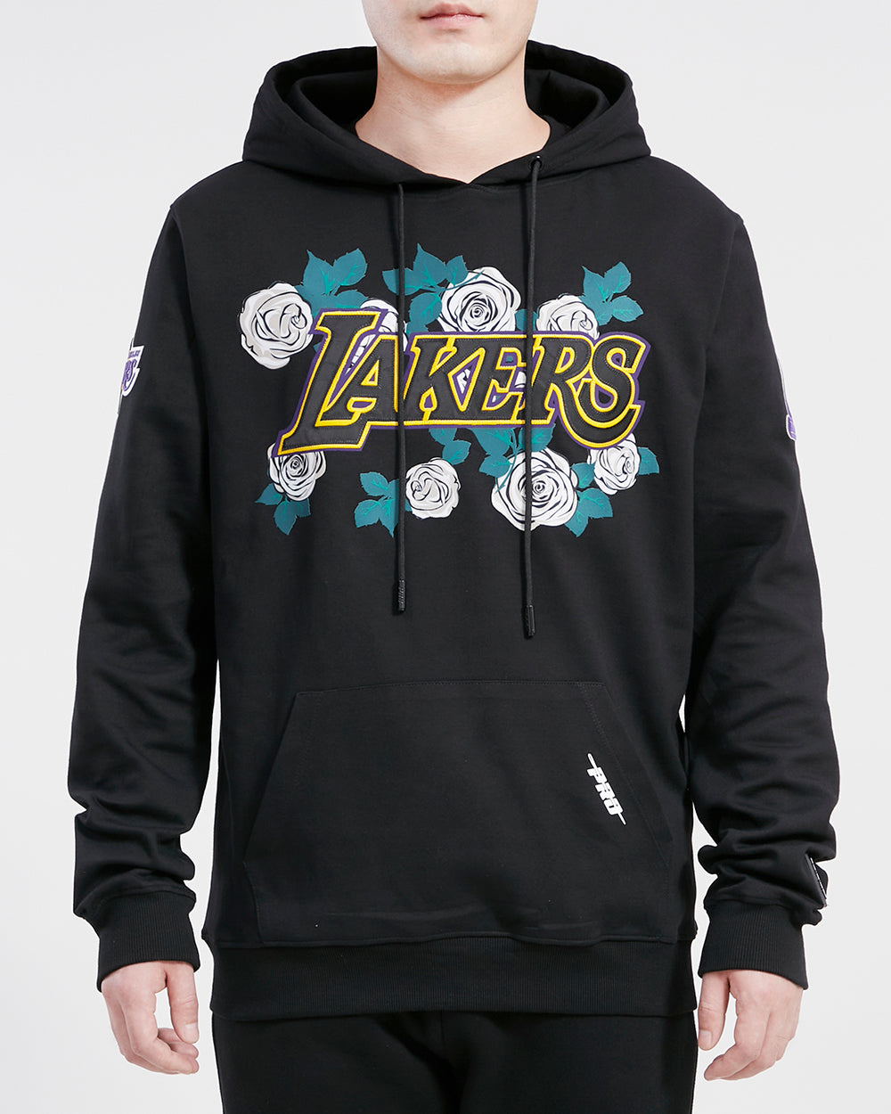 SUDADERA CON GORRO NBA LOS ANGELES LAKERS ROSES