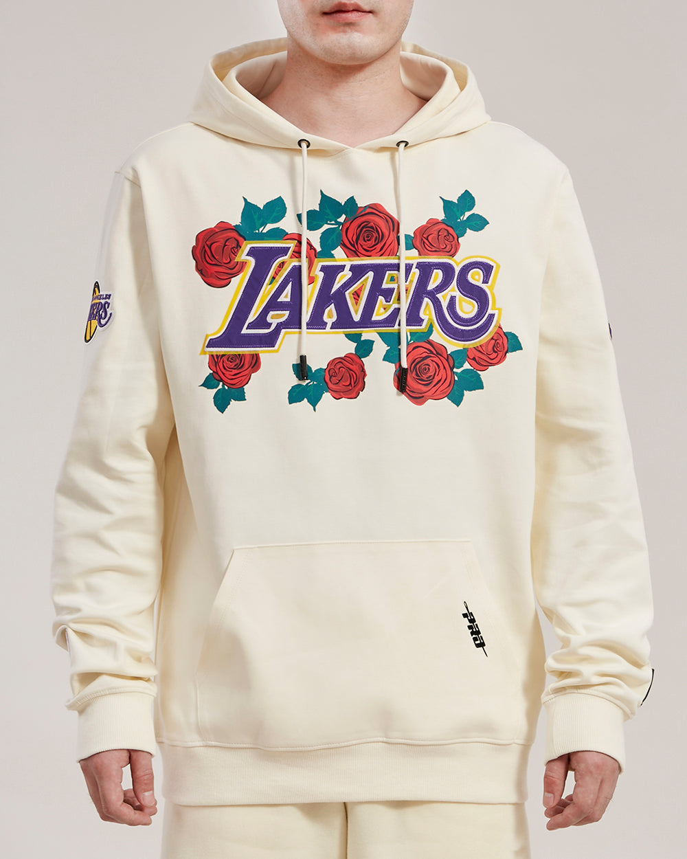 SUDADERA CON GORRO NBA LOS ANGELES LAKERS ROSES