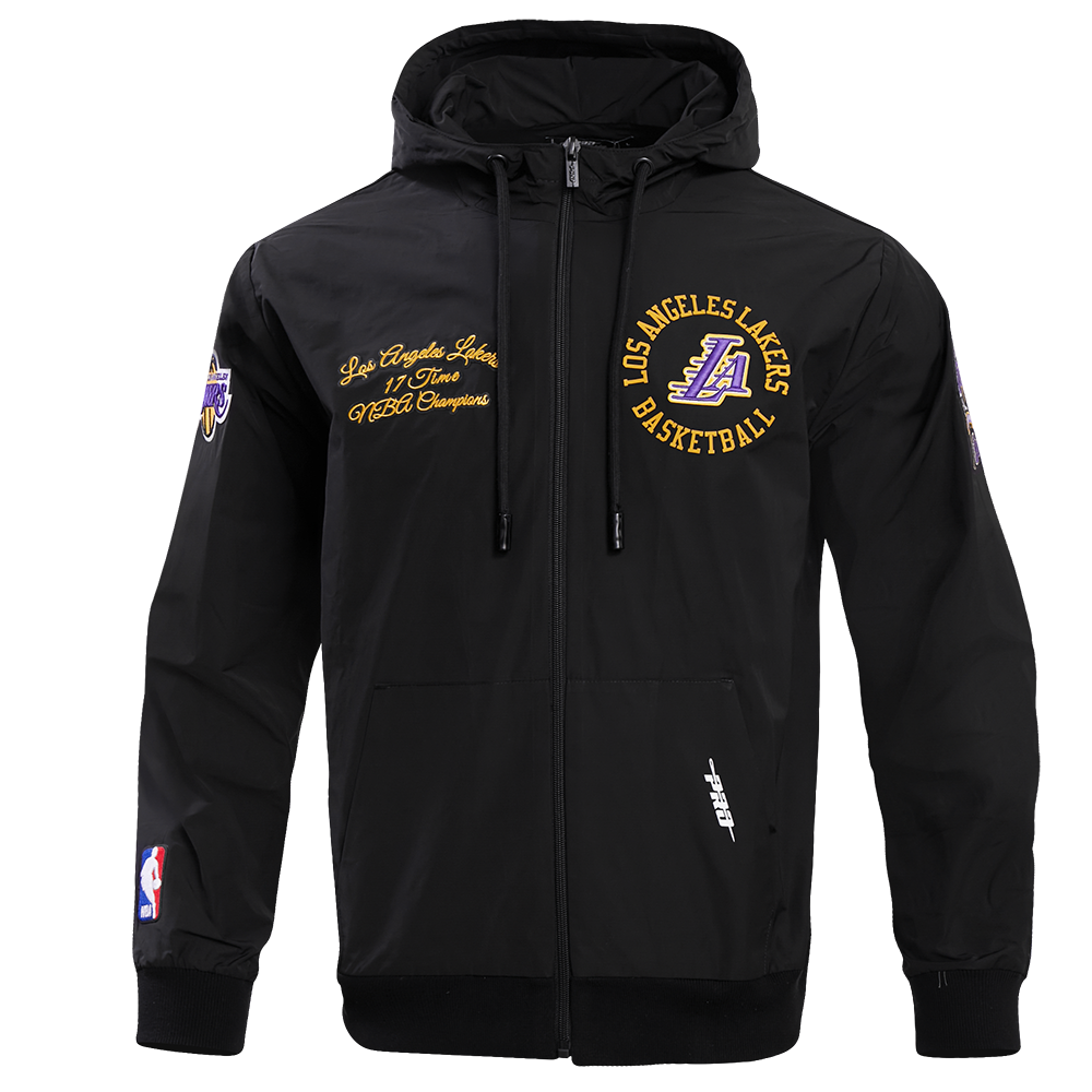 SUDADERA CON CIERRE NBA LOS ANGELES LAKERS HYBRID