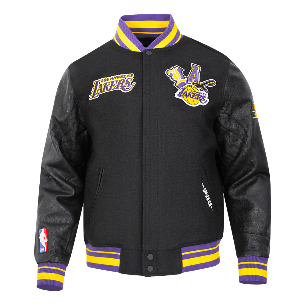 CHAMARRA UNIVERSITARIA NBA LOS ANGELES LAKERS CITY RANSOM