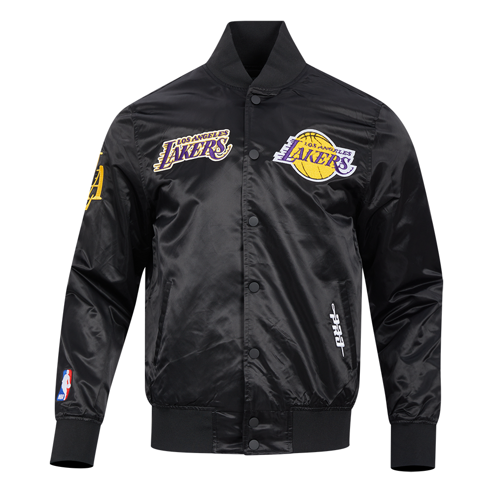 CHAMARRA DE SATÍN NBA LOS ANGELES LAKERS SOUVENIR