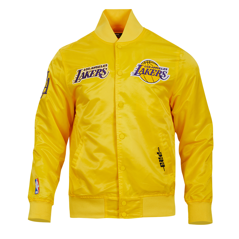 CHAMARRA DE SATÍN NBA LOS ANGELES LAKERS SOUVENIR