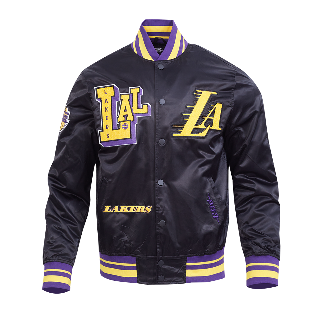 CHAMARRA DE SATÍN NBA LOS ANGELES LAKERS BEST OF