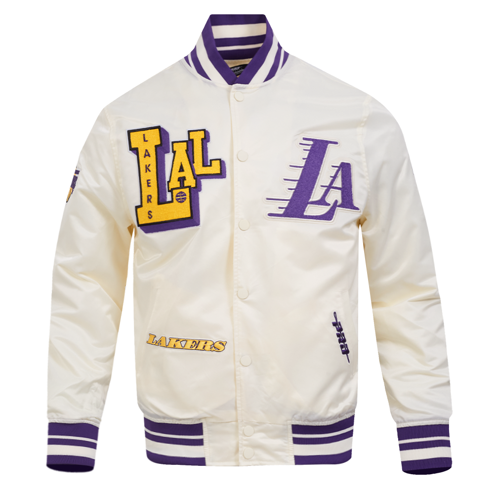 CHAMARRA DE SATÍN NBA LOS ANGELES LAKERS BEST OF