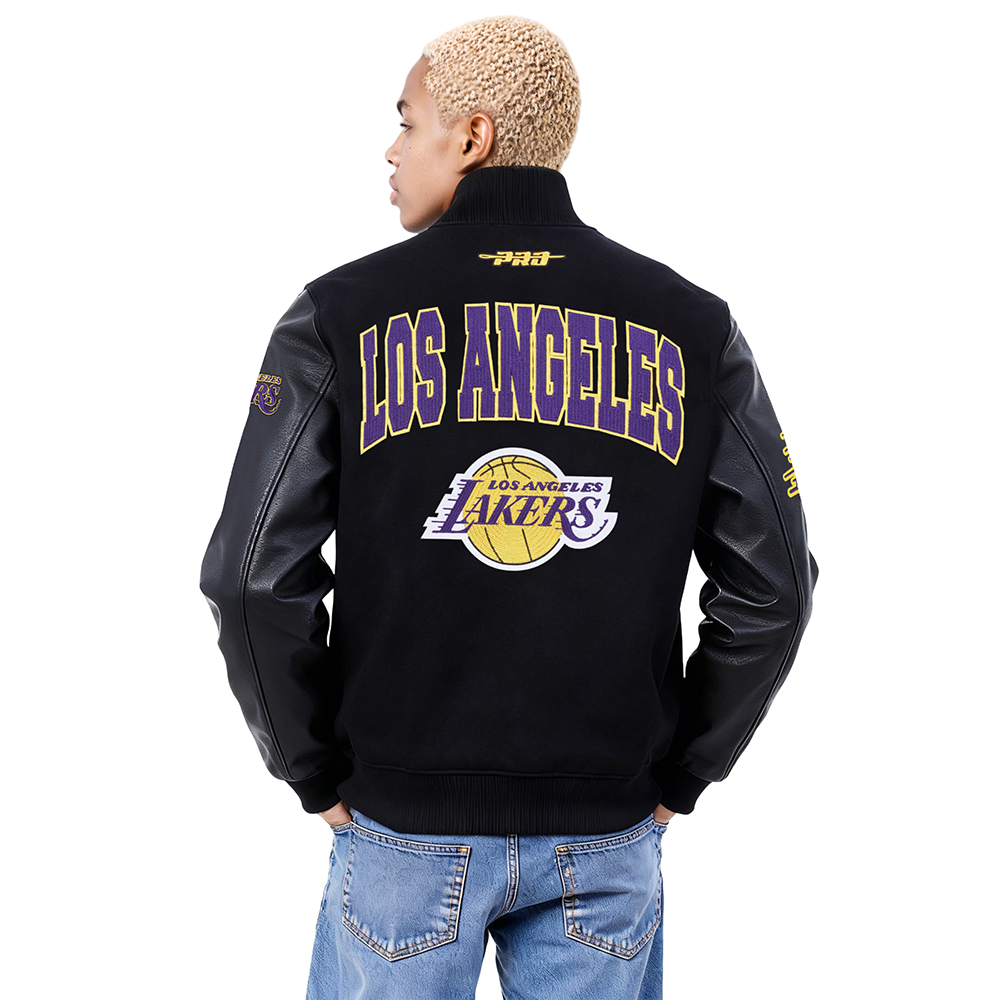 CHAMARRA UNIVERSITARIA NBA LOS ANGELES LAKERS CITY ARCH