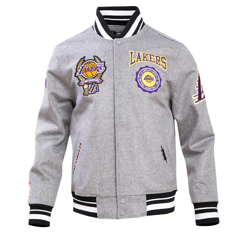 CHAMARRA UNIVERSITARIA NBA LOS ANGELES LAKERS CREST EMBLEM