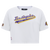 PLAYERA NBA LOS ANGELES LAKERS SCRIPT TAIL PARA MUJER