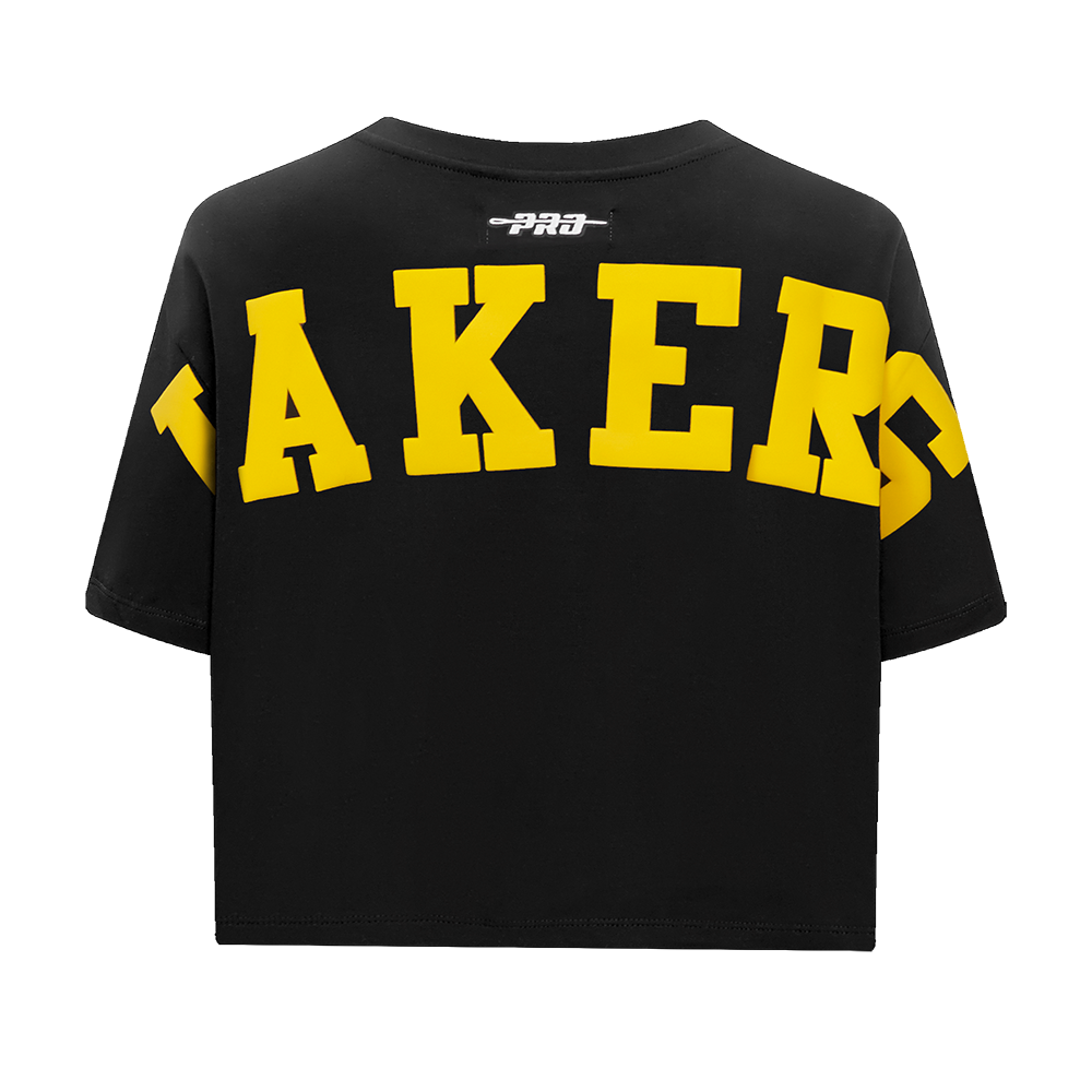 PLAYERA CROP NBA LOS ANGELES LAKERS WINGSPAN PARA MUJER