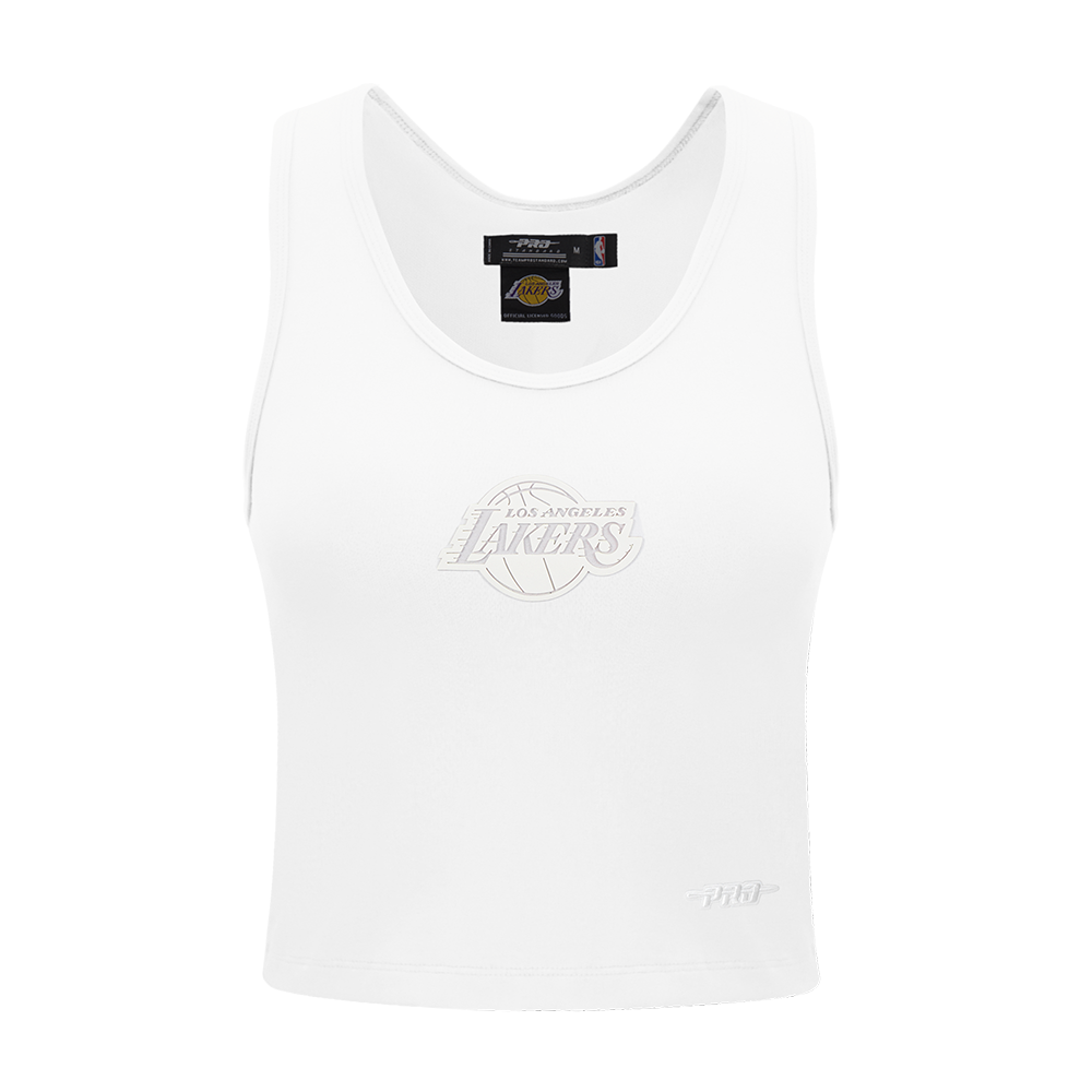PLAYERA DE TIRANTES AJUSTADA NBA LOS ANGELES LAKERS HOLOGRAM PARA MUJER