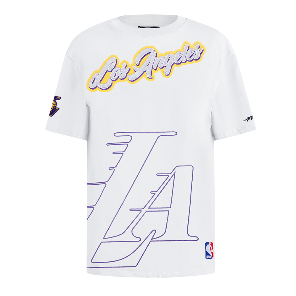 PLAYERA BOYFRIEND NBA LOS ANGELES LAKERS SHEER INFLUENCE PARA MUJER