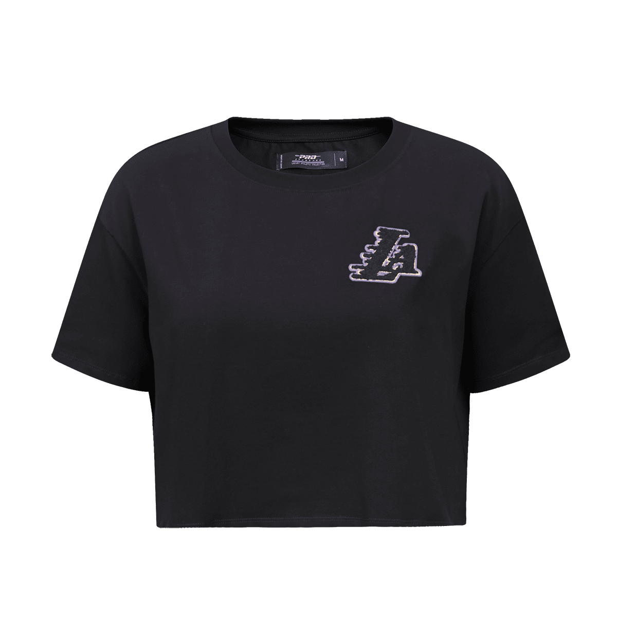 PLAYERA CROP NBA LOS ANGELES LAKERS CLASSIC ESSENTIALS PARA MUJER