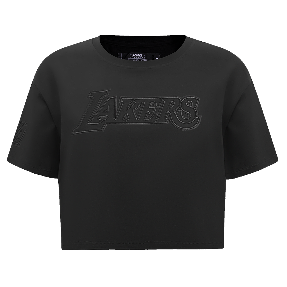 PLAYERA CROP NBA LOS ANGELES LAKERS NEUTRAL PARA MUJER